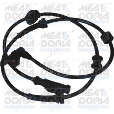 Sensor, wheel speed